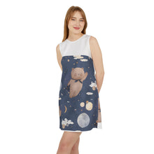 Load image into Gallery viewer, A-line Sleeveless Dress (AOP)
