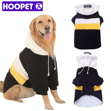 Load image into Gallery viewer, HOOPET Pet Big Dogs Autumn and Winter Wear Warm Clothes Walking Dress Two Feet
