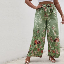 Load image into Gallery viewer, Straight Loose plus Size Retro Wide-Leg Pants
