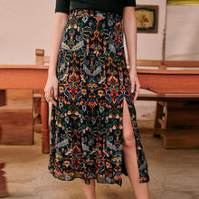 Load image into Gallery viewer, In Stock Niche 22 Years Mixed Color A- line Pleated Skirt
