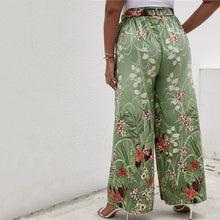 Load image into Gallery viewer, Straight Loose plus Size Retro Wide-Leg Pants
