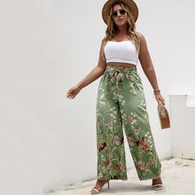 Load image into Gallery viewer, Straight Loose plus Size Retro Wide-Leg Pants
