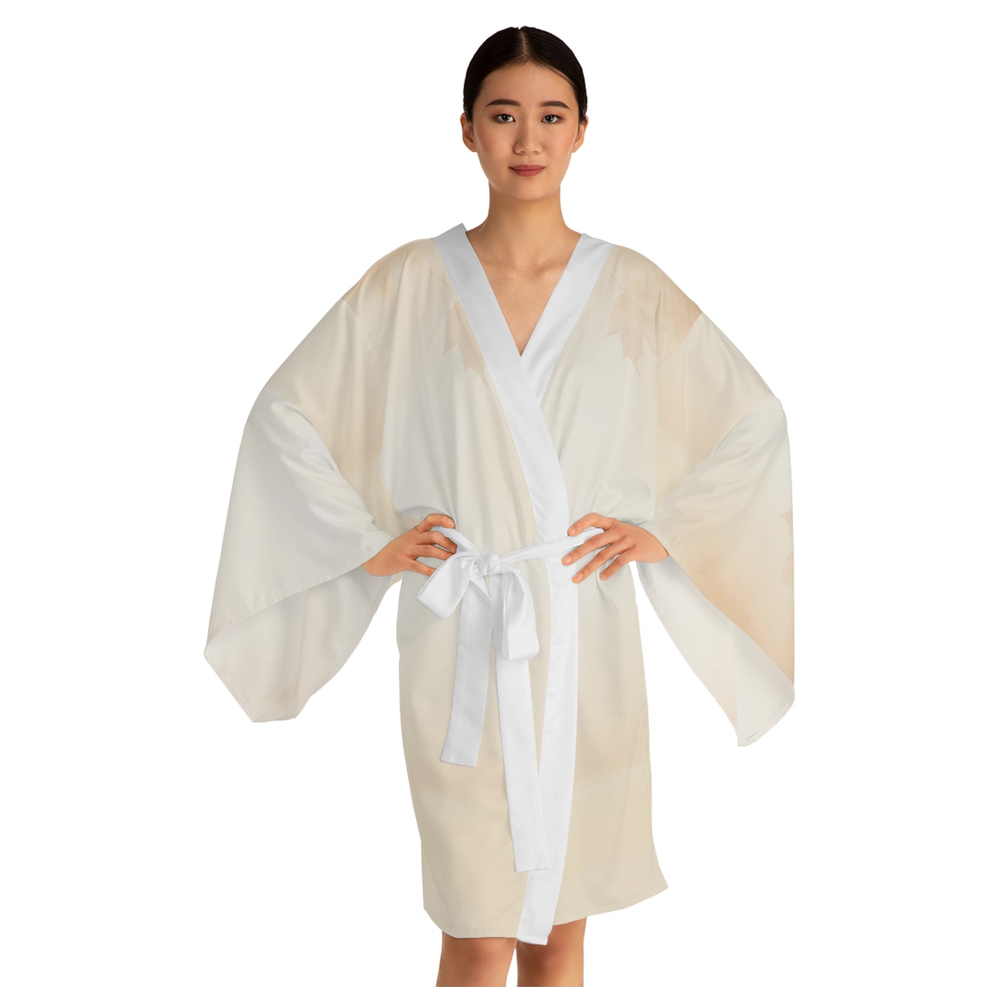 Long Sleeve Kimono Robe (AOP)