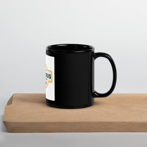 Black Glossy Ravenous Mug